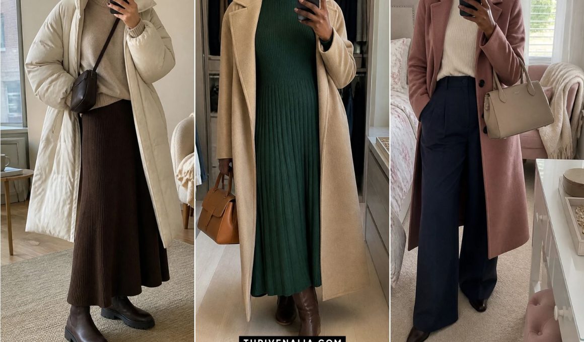 15 Elegant Modest Winter Outfits With Cozy Layers