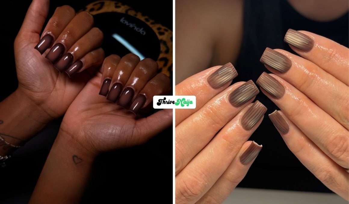 Chic Coffee Nail Ideas in Every Shade of Brown