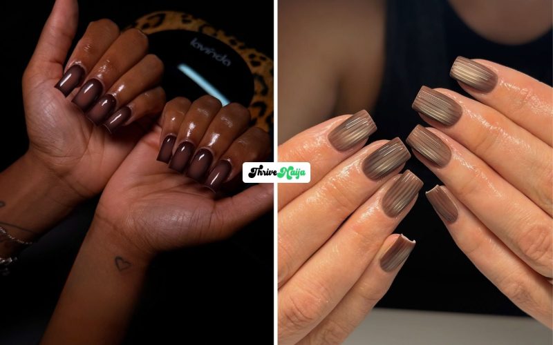 Chic Coffee Nail Ideas in Every Shade of Brown