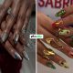 Christmas Cat-Eye Nail Ideas With Magnetic Sparkle