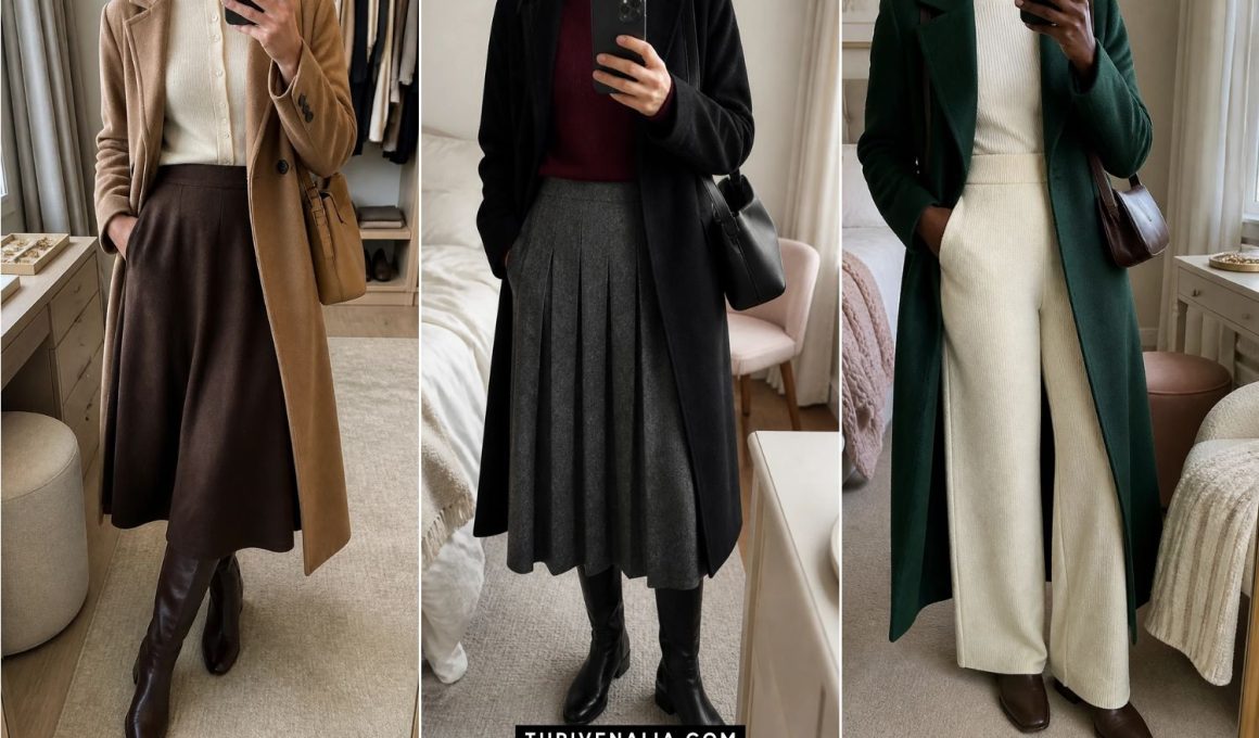 Classy Winter Outfits With Simple, Polished Details