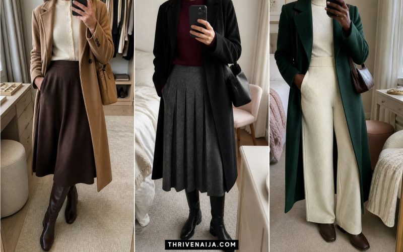 Classy Winter Outfits With Simple, Polished Details