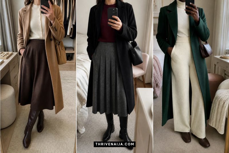 Classy Winter Outfits With Simple, Polished Details