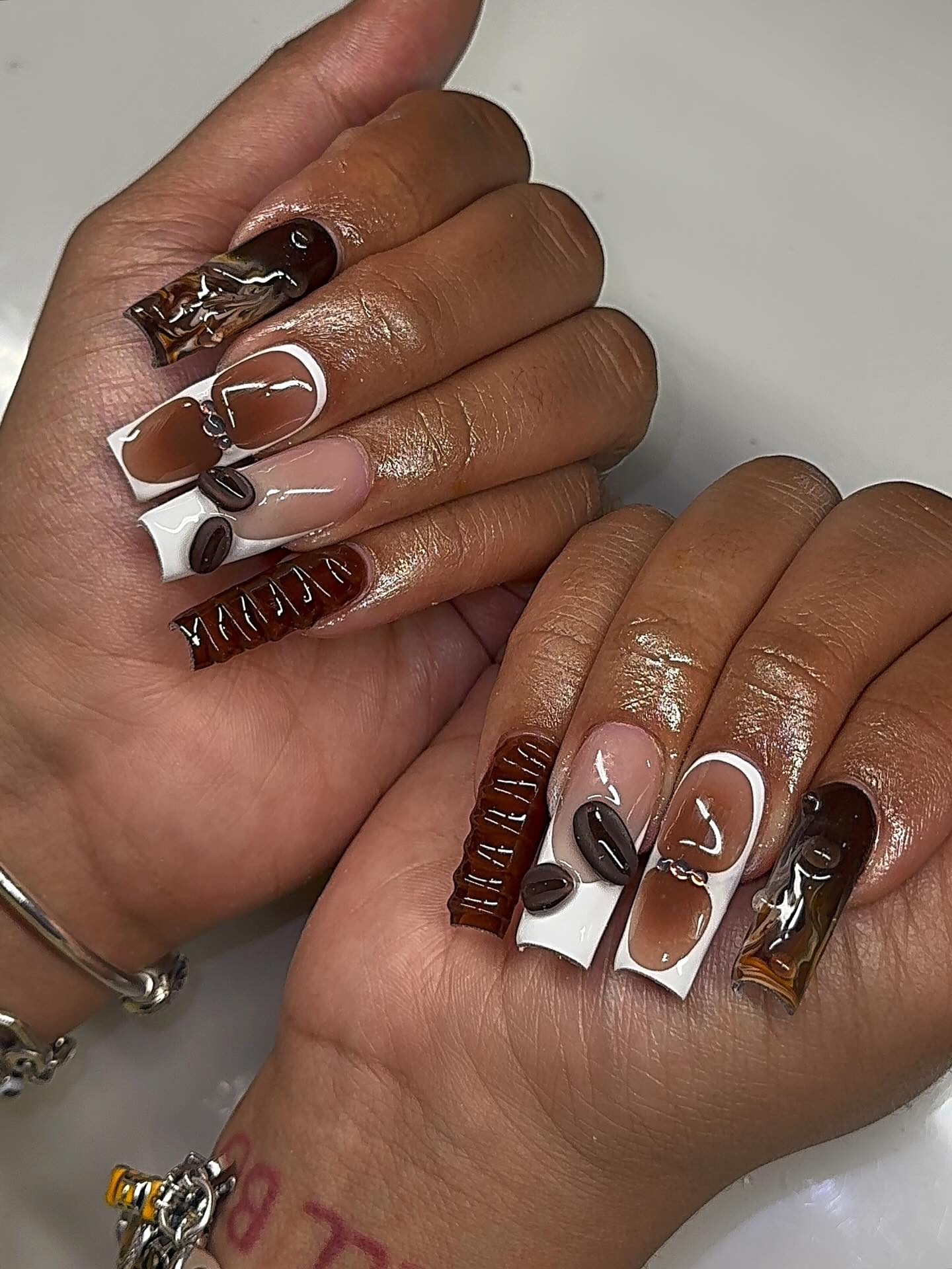 Espresso Matini Nails