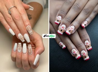 Gingerbread Nail Ideas