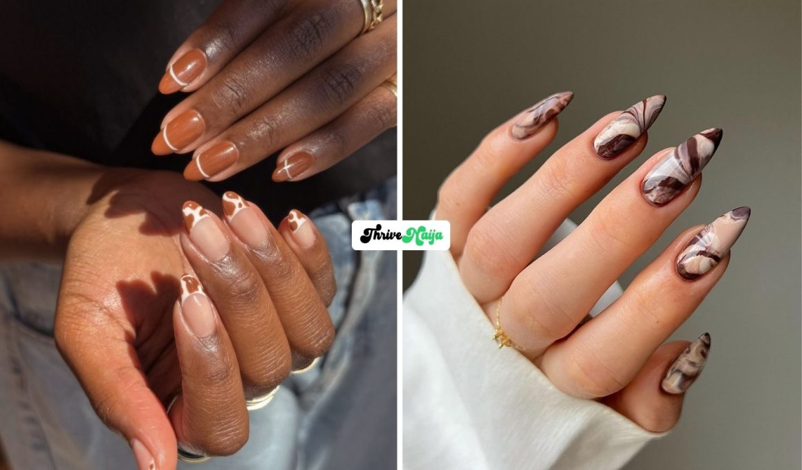 Latte Brown Nails That Look Polished and Easy to Wear
