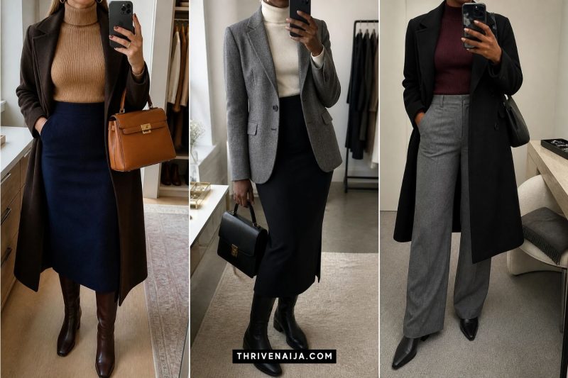 Winter Business Casual Outfits to Recreate