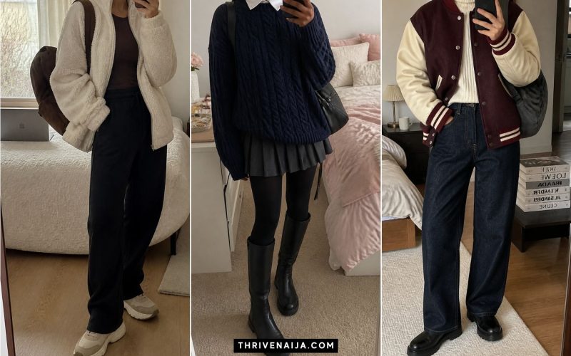 Winter College Outfits for Cold Campus Days