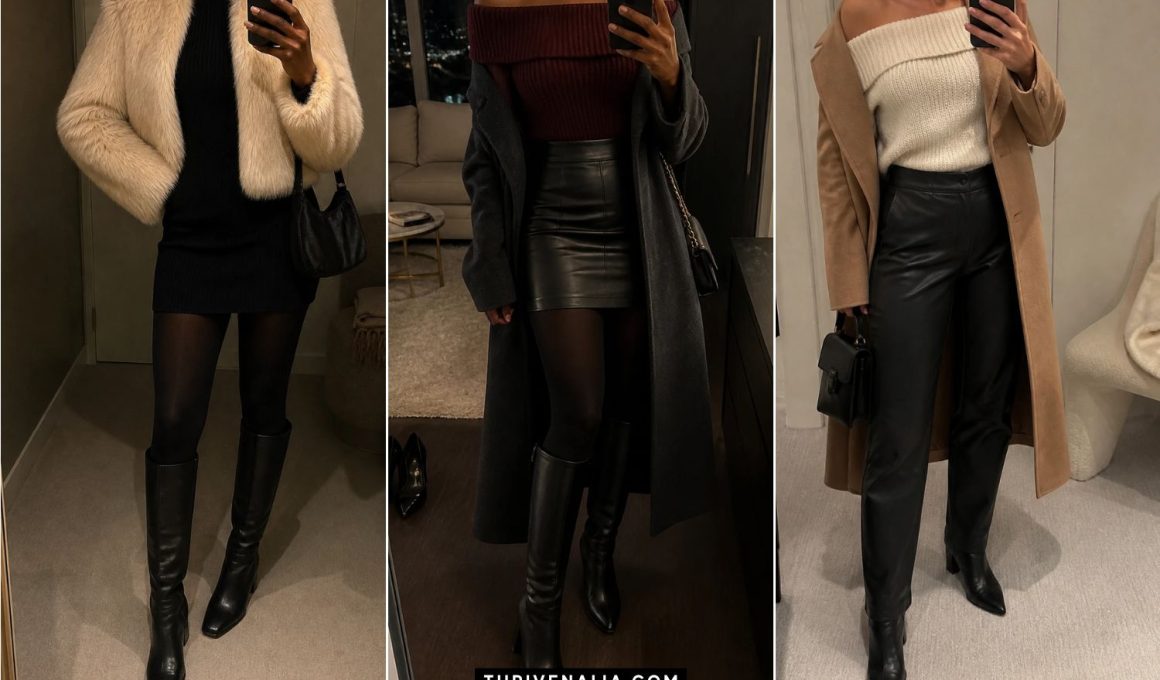 Winter Going-Out Outfits for Evening Plans