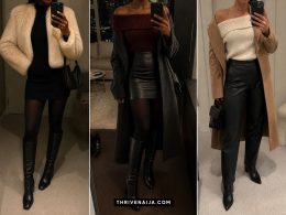 Winter Going-Out Outfits for Evening Plans