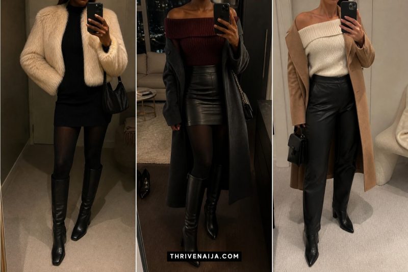 Winter Going-Out Outfits for Evening Plans
