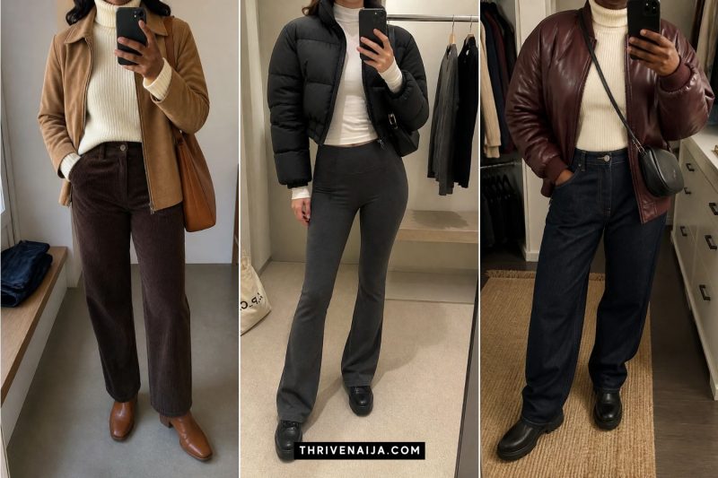 Winter Jacket Outfits for Casual Days