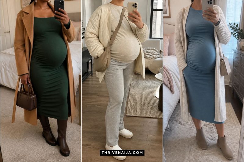 Winter Maternity Outfits That Are Easy to Wear
