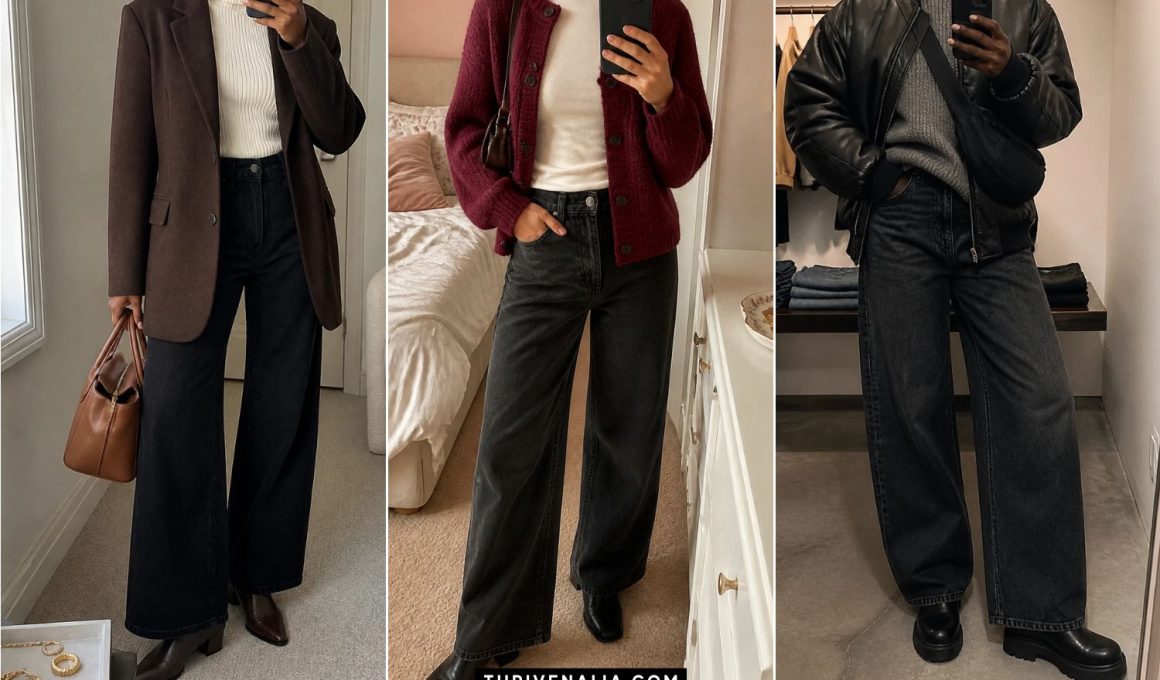 Winter Outfits With Black Jeans That Always Work
