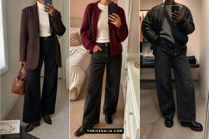 Winter Outfits With Black Jeans That Always Work