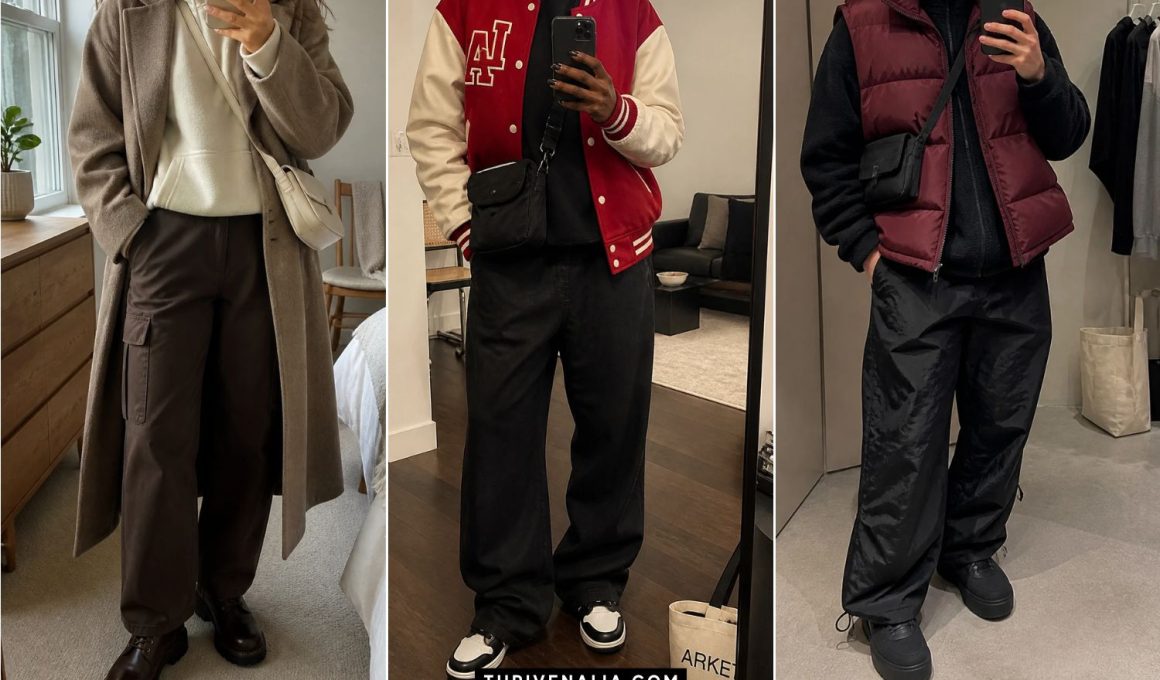 Winter Streetwear Outfits With Relaxed Layers